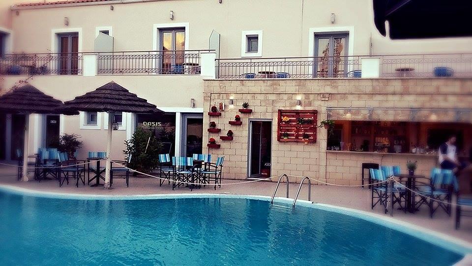 Oasis Hotel Skala  Exteriör bild
