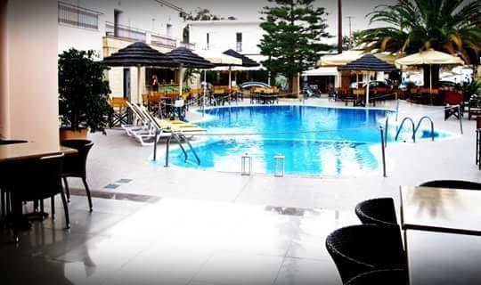 Oasis Hotel Skala  Exteriör bild