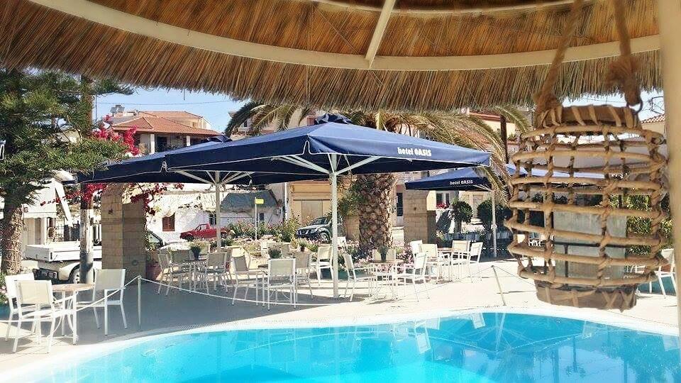Oasis Hotel Skala  Exteriör bild